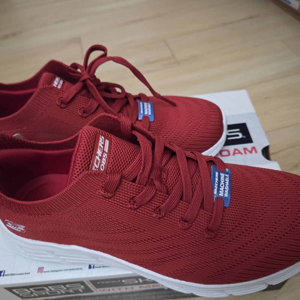 Skechers Women's Red Athletic Shoes